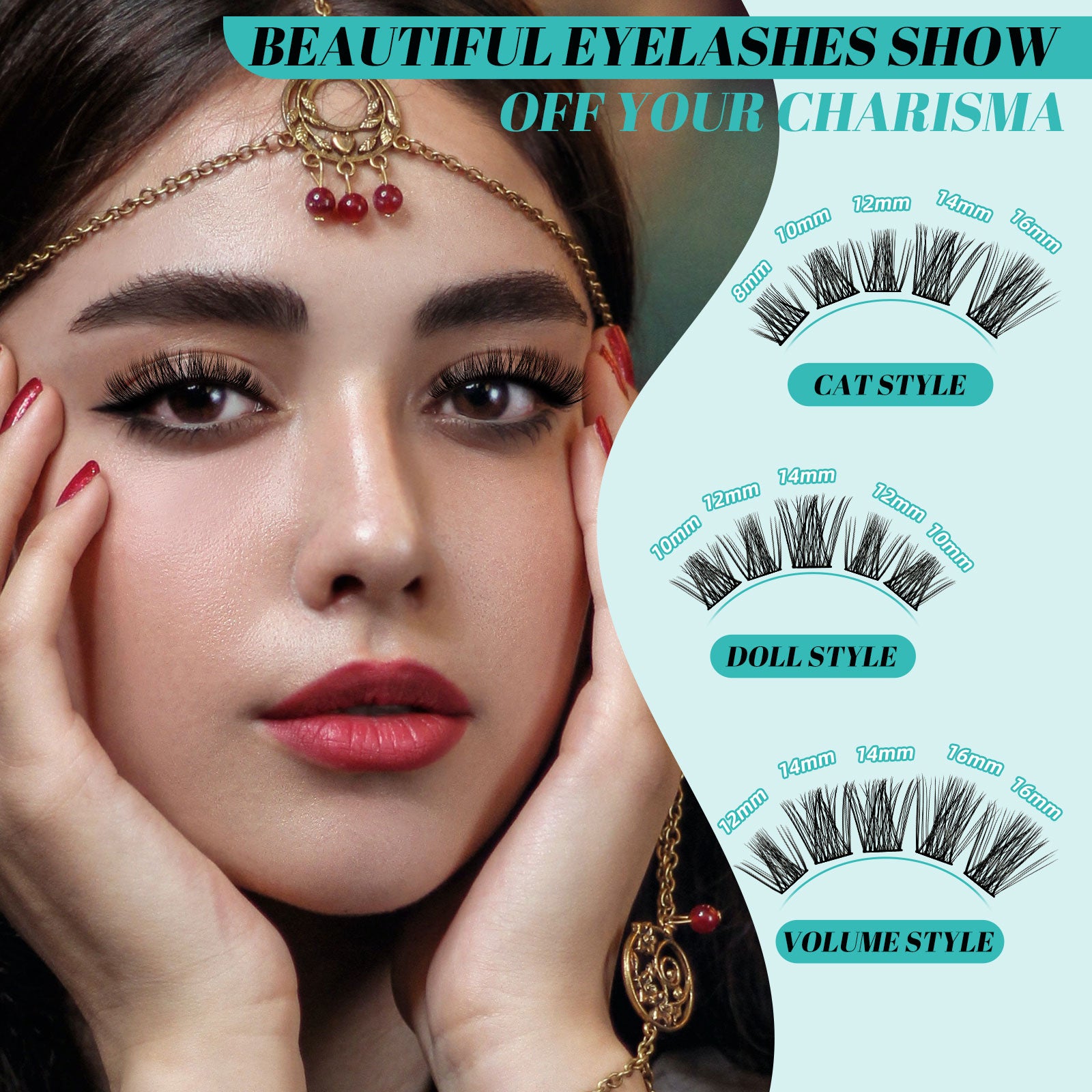 AMZGlRL Medusa Lash Extension Kit 168Pcs